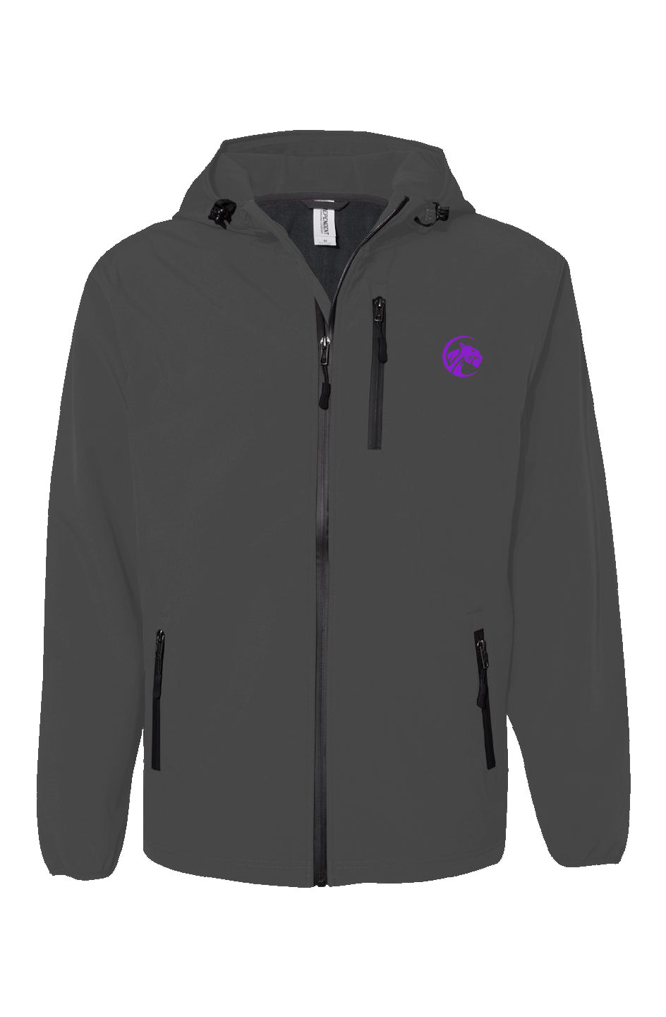 (Purple Logo) Poly-Tech Soft Shell Jacket