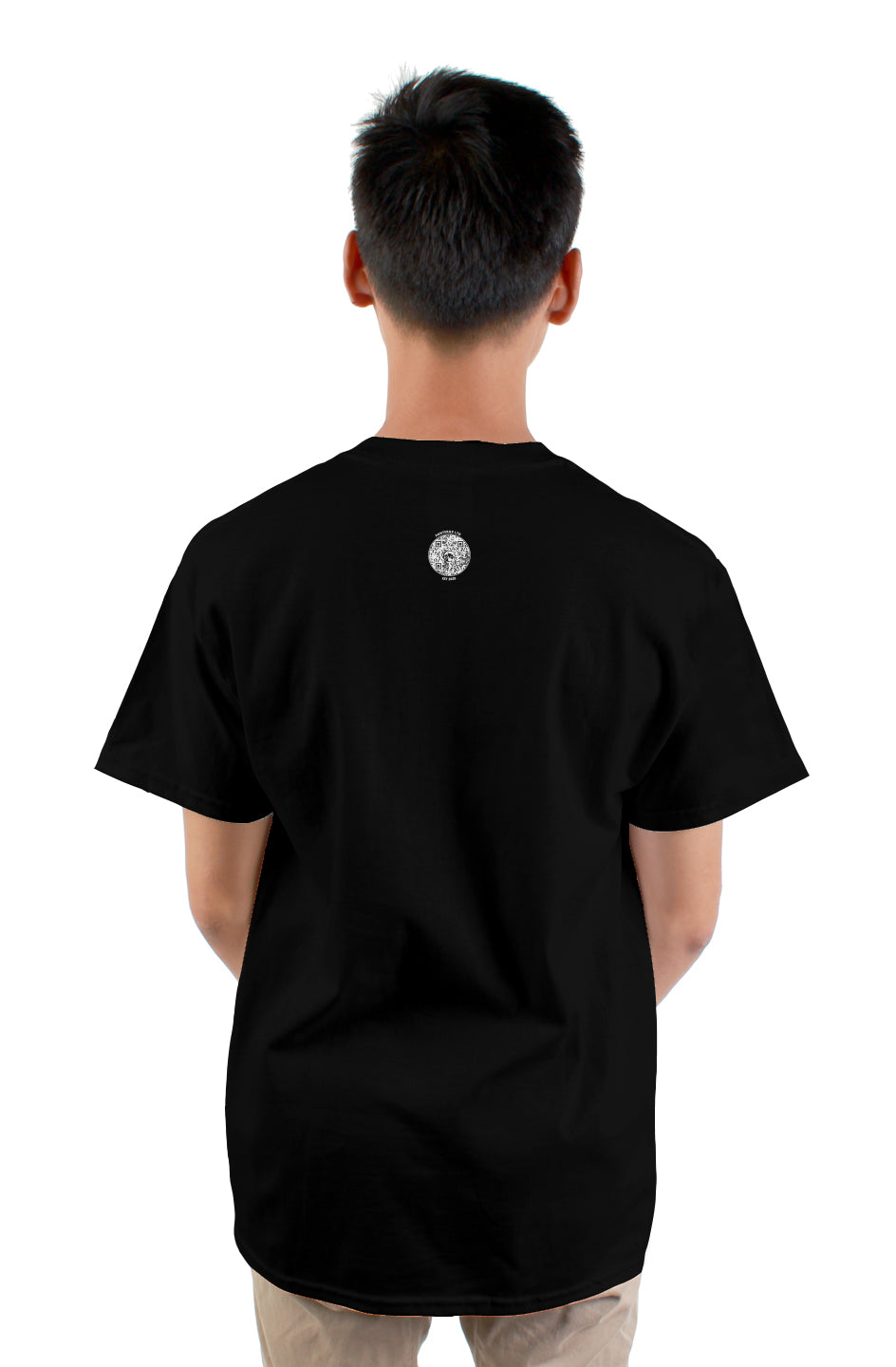 [Wht/Blk] Classic Panther Head gildan mens tshirt