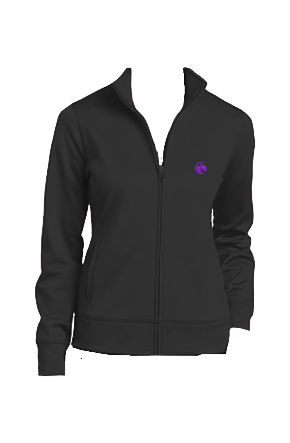 Panterax Ladies Fleece Zipper (Purple Logo)