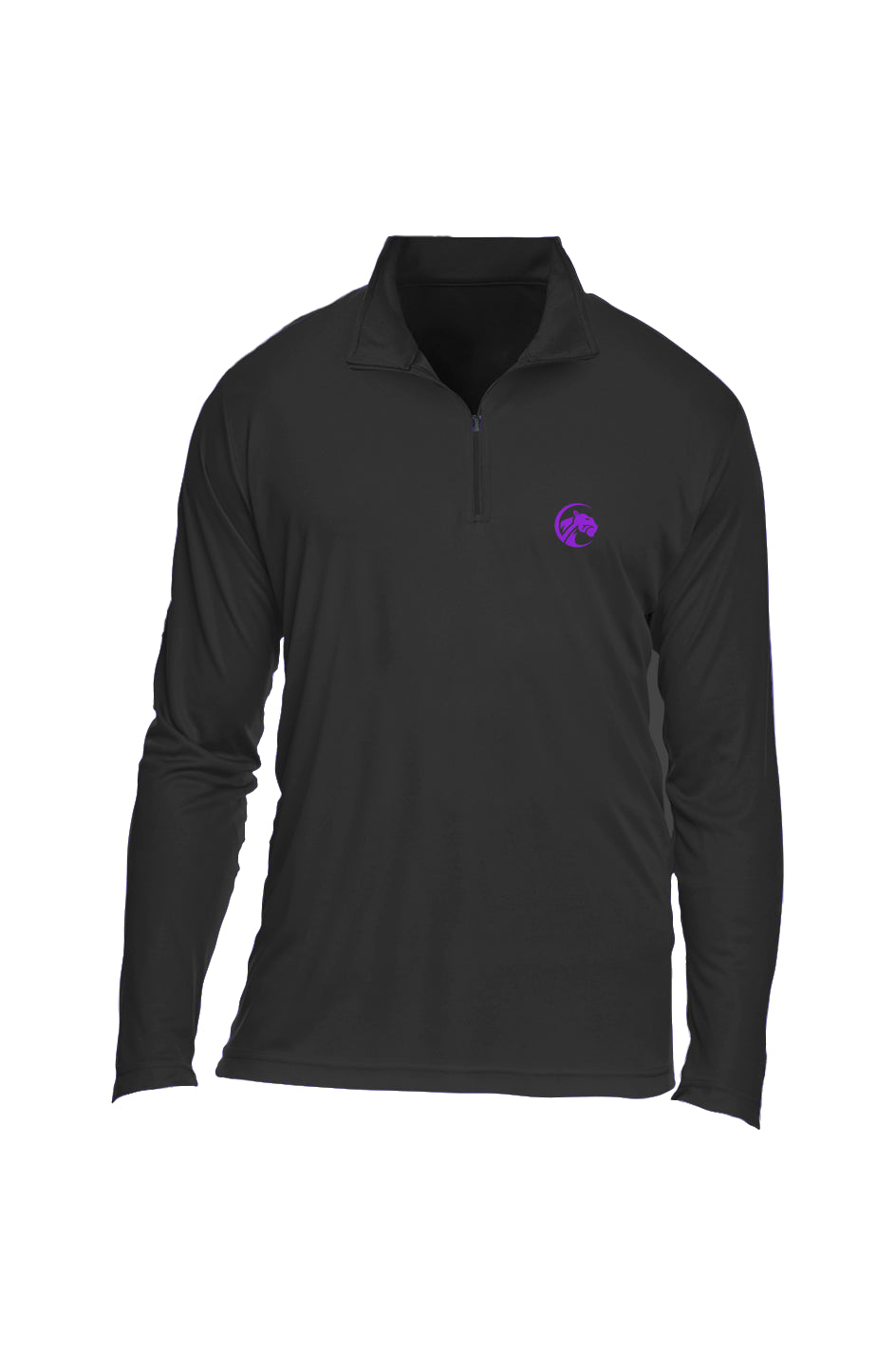 Panterax Men's Quarter-Zip (Purple Logo)